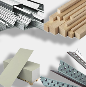 Gipsakarton, Reyka, Profil, Yig‘imli burchak