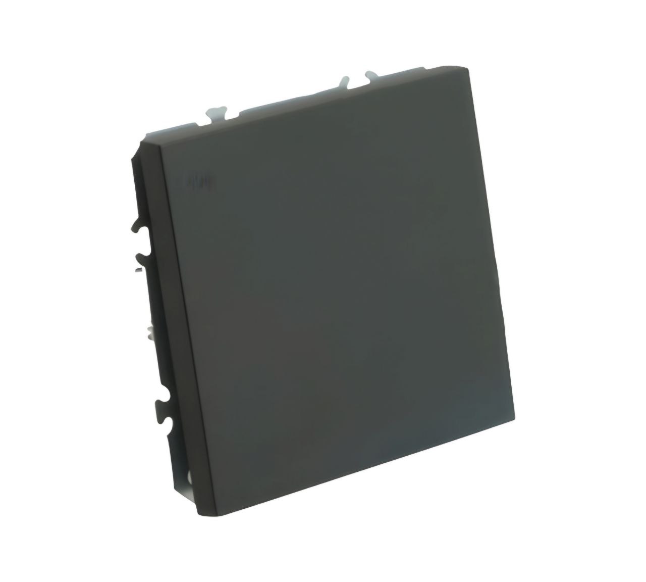 Выключатель BRILUX серый (1-клавишный)