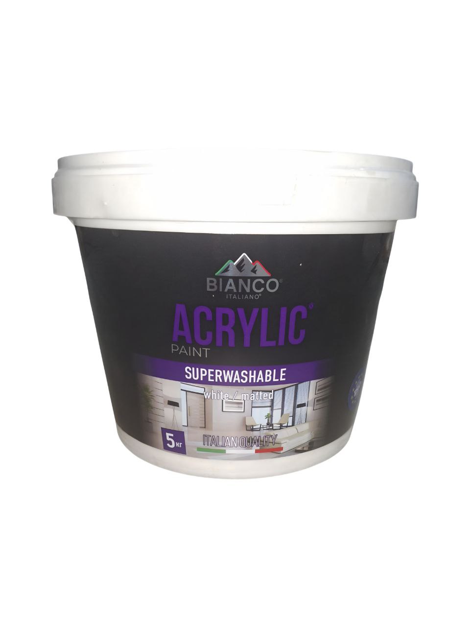 АКРИЛОВАЯ ЭМУЛЬСИЯ QR ITALIANO 5KG