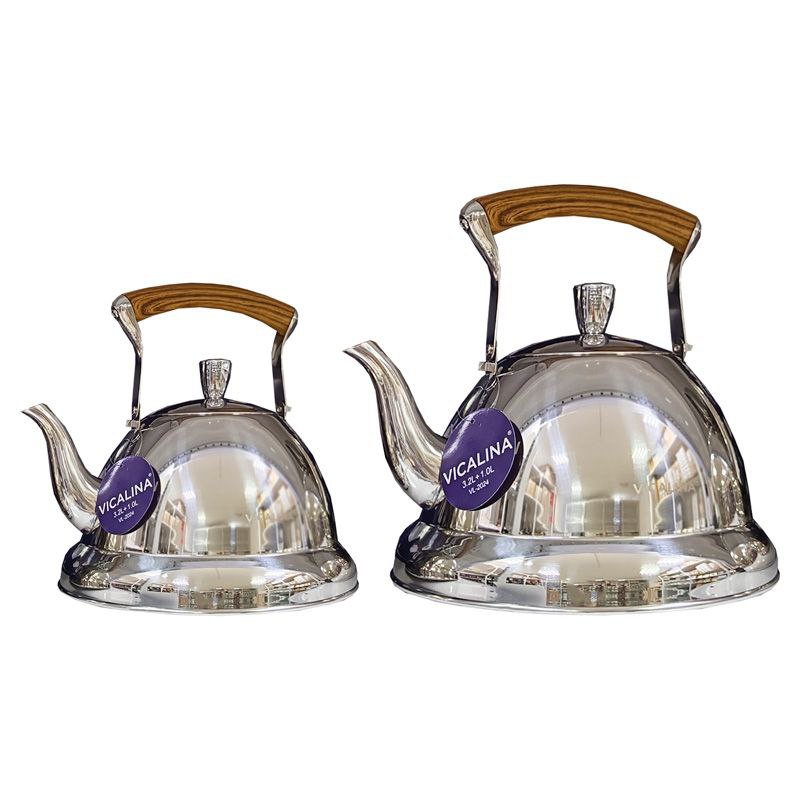 VICALINA ЧАЙНИК С ДЛИННОЙ ДЕРЕВЯННОЙ РУЧКОЙ Большой