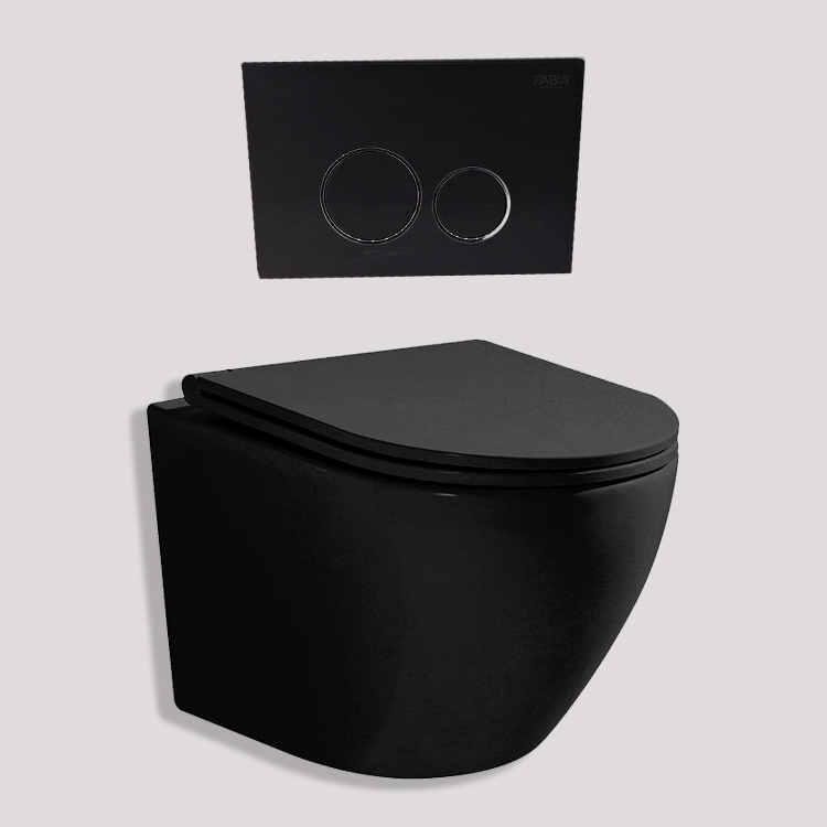 ЧЁРНЫЙ УНИТАЗ STENAVOY