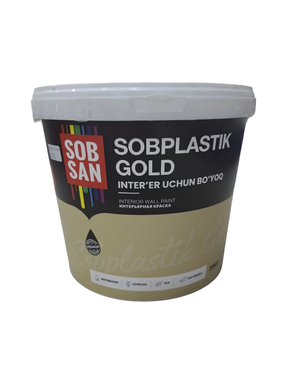 SOBSAN PLASTIK GOLD ВНУТРЕННЯЯ КРАСКА 20КГ