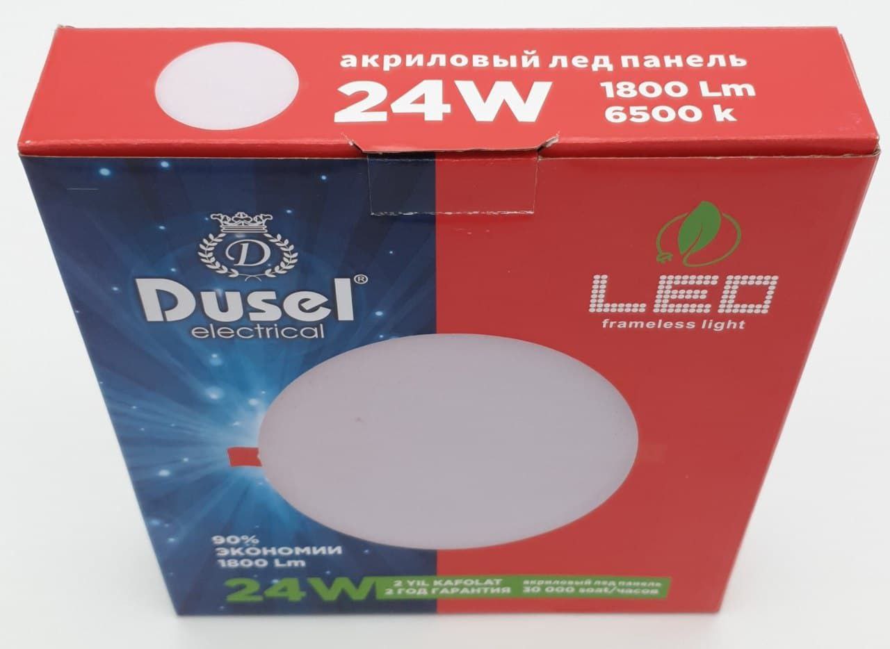 DUSEL LED ПАНЕЛЬ 24W D NR