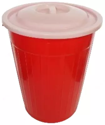 МУСОРНОЕ ВЕДРО КРАСНОЕ 40Л