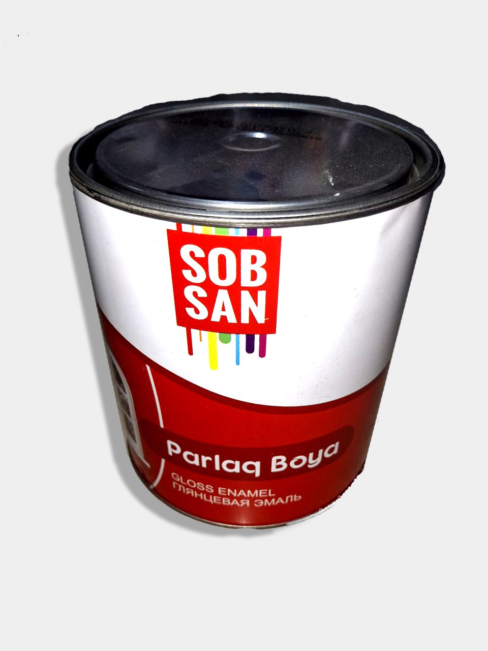SOBSAN КРАСКА БЕЛАЯ ГЛЯНЦЕВАЯ 2.5кг
