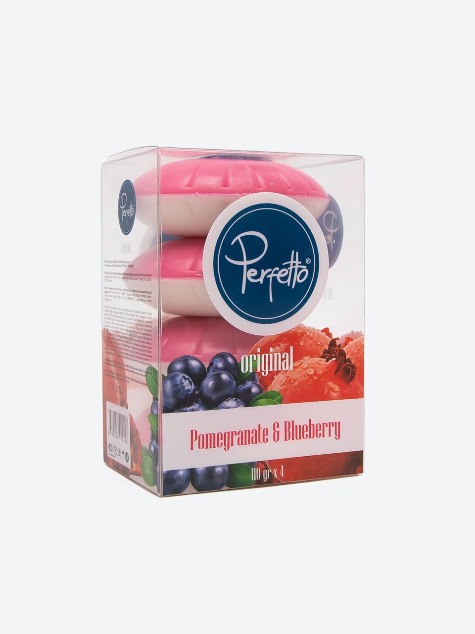 ПАРФЮМЕРНОЕ МЫЛО PERFETTO ГРАНАТ И ЧЕРНИКА