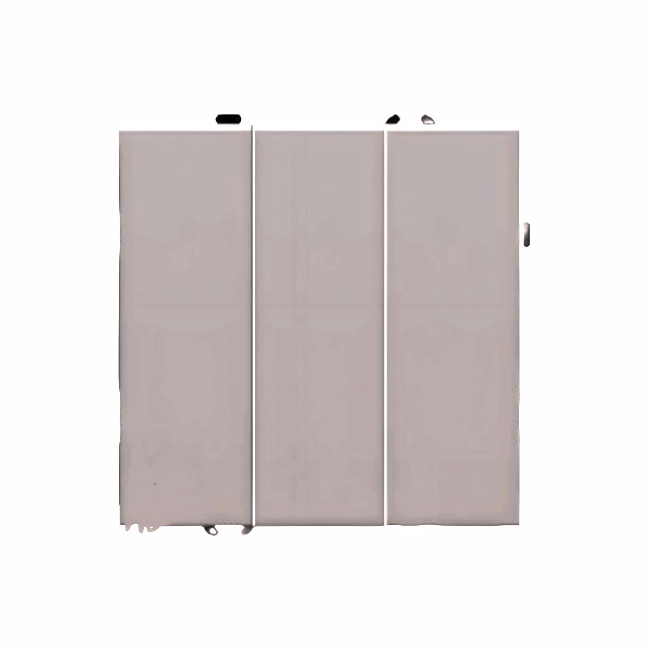 Выключатель BRILUX золотой (3-клавишный)