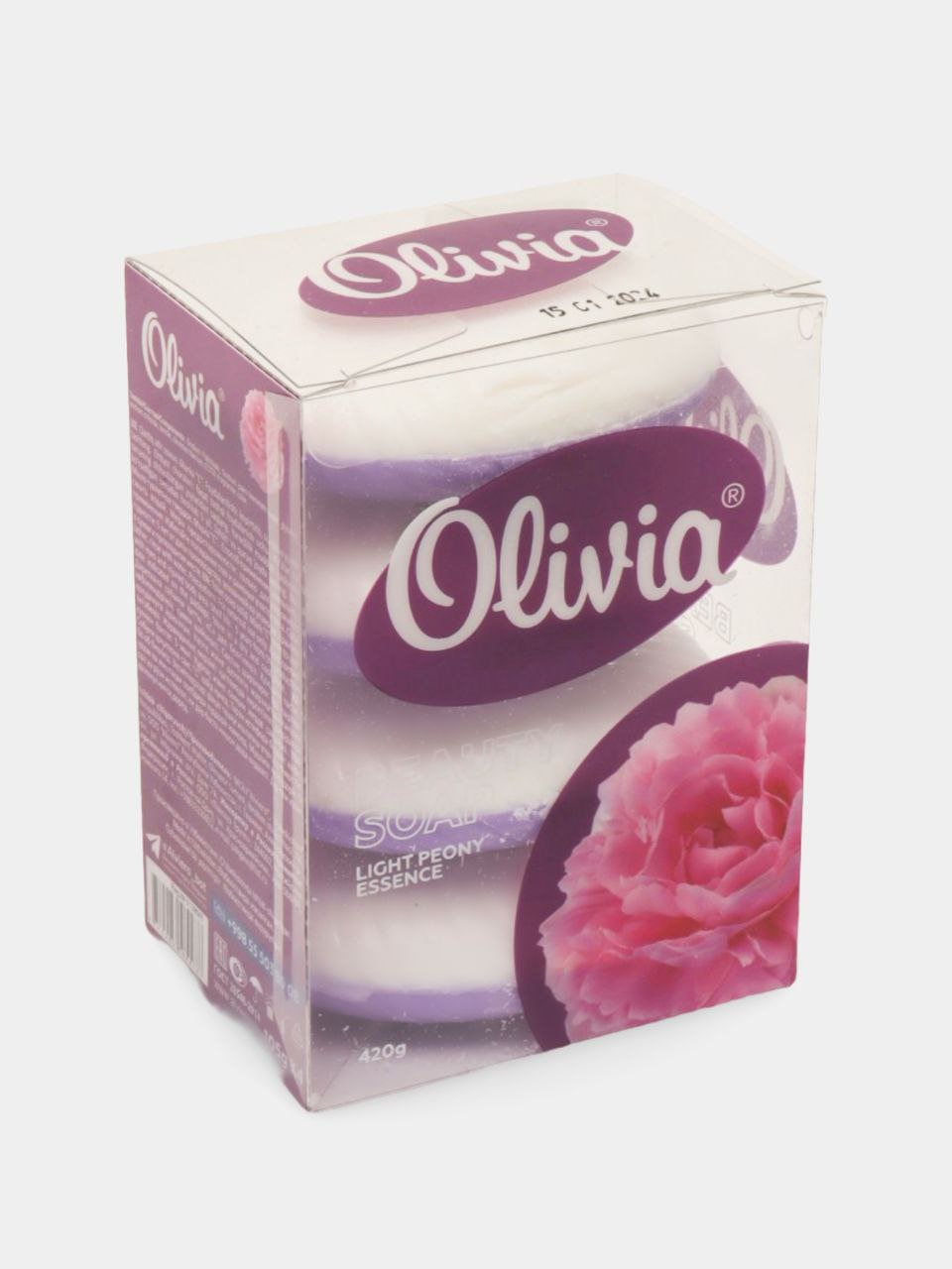ДУШИСТОЕ МЫЛО OLIVIA ПИОН