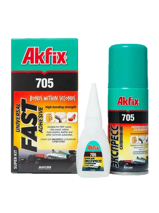 КЛЕЙ AKFIX MDF 705 100ГР