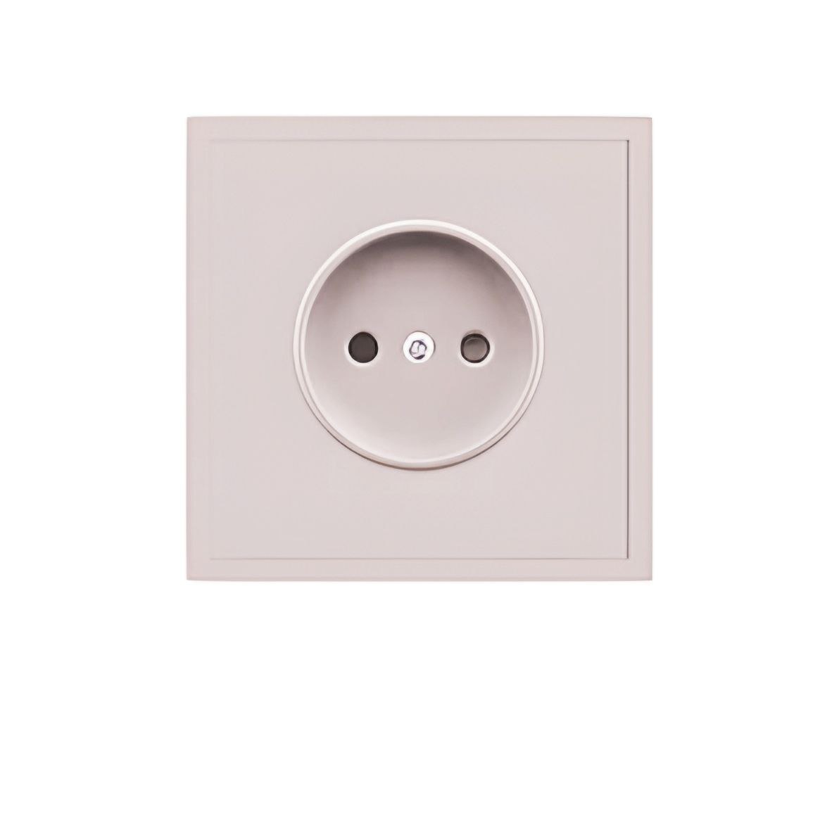 Розетка BRILUX золотая (1-местная)