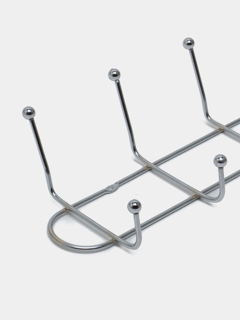 Металлическая вешалка с 7 крючками