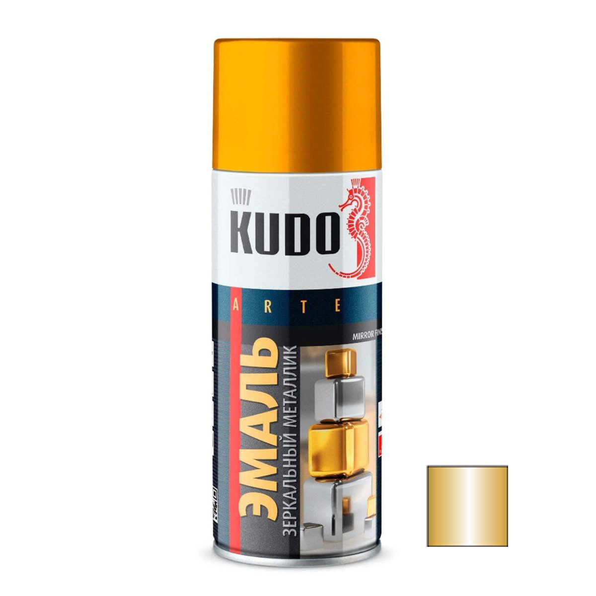 KUDO KU-1034 золото зеркальное