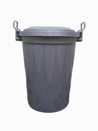 МУСОРНОЕ ВЕДРО СЕРОЕ 50Л