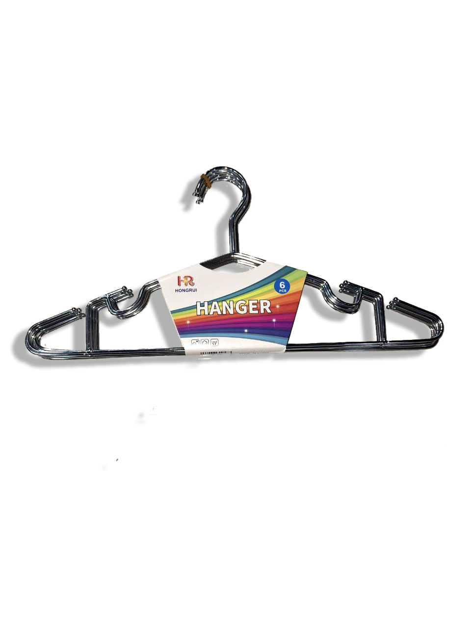 Металлическая вешалка, никелированная