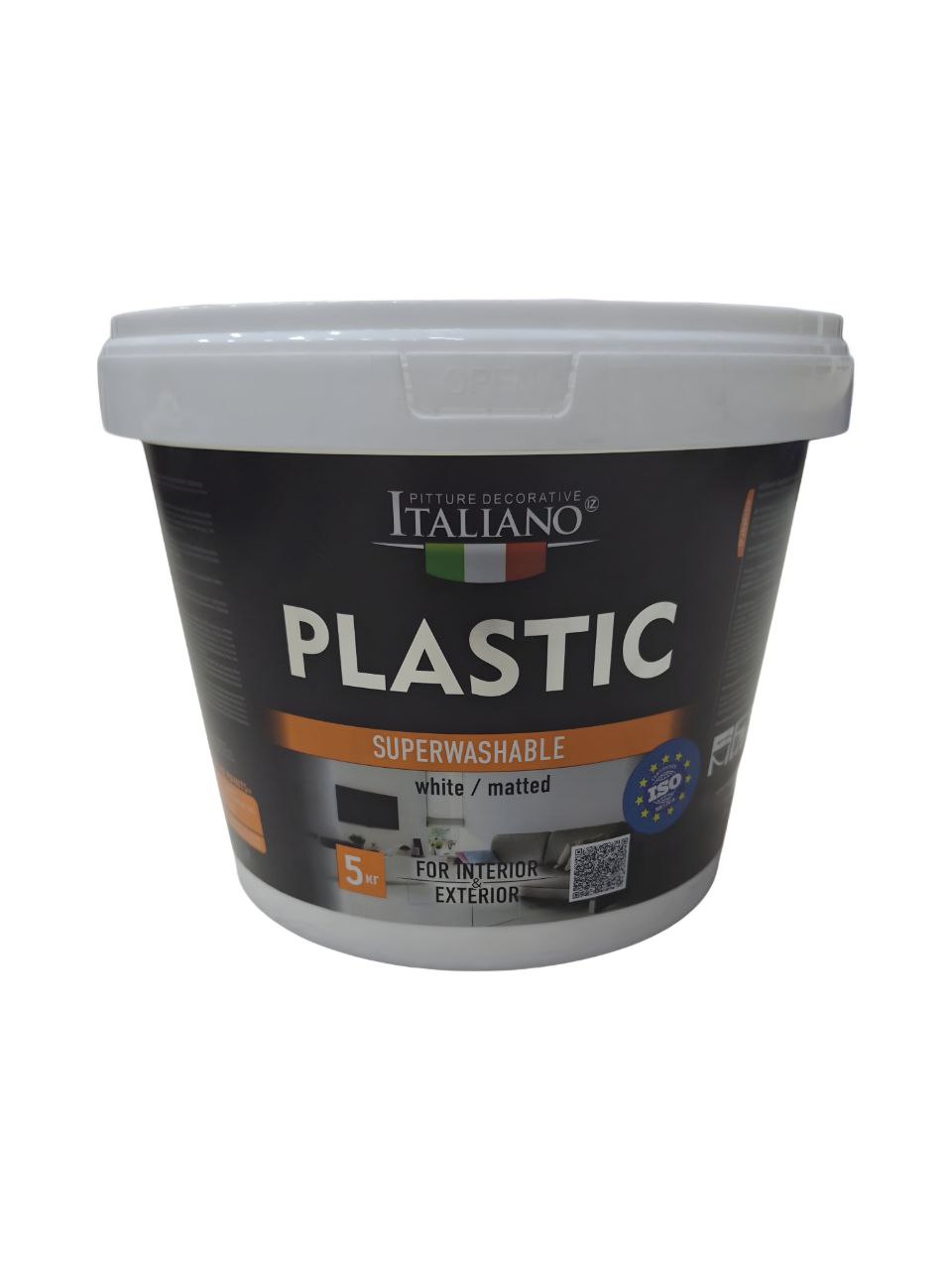 QR ITALIANO ЭМУЛЬСИОННАЯ КРАСКА 5КГ