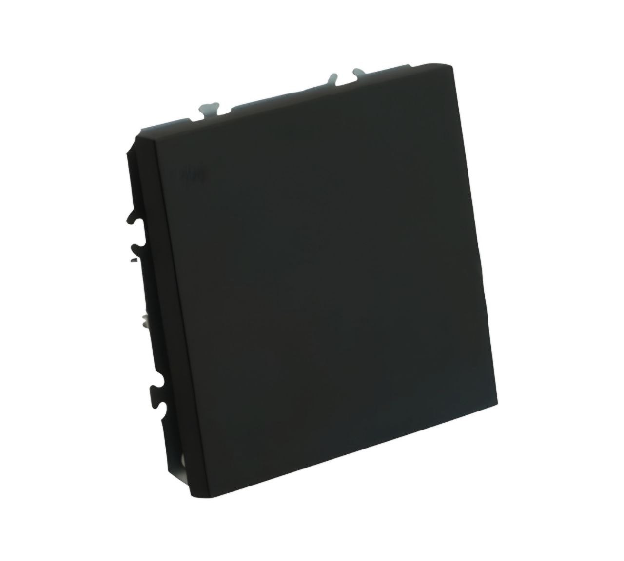 Выключатель BRILUX чёрный (1-клавишный)